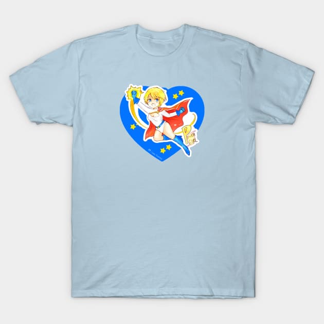 ✩ Powergirl ✩ T-Shirt by candypiggy